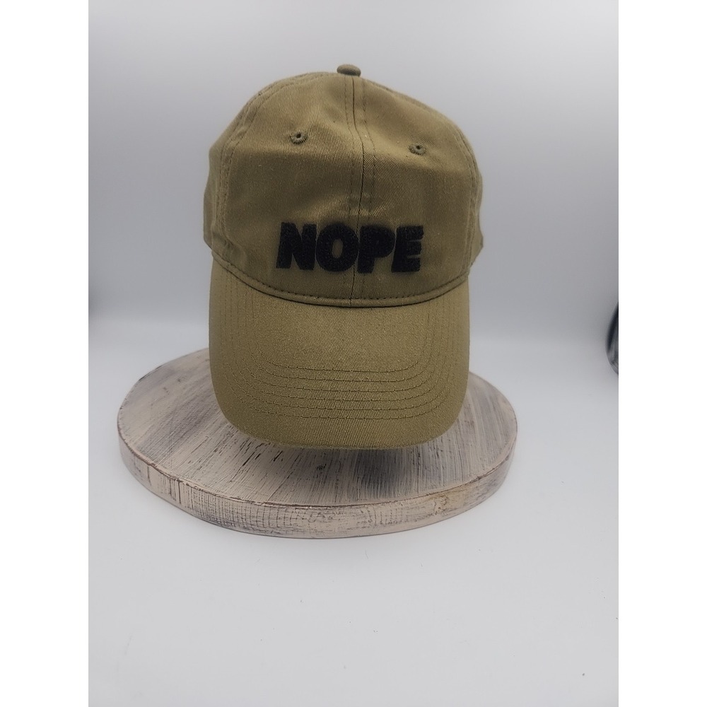 Nope Army Green Ball Cap‎